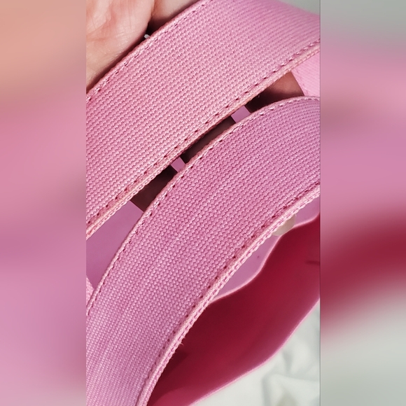 MARC JACOBS - pink canvas tote bag- large capacity - Picture 7 of 7